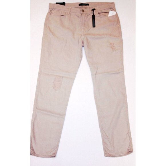 J BRAND JEANS Straight Leg AIDAN SLOUCHY Nat Destroy BOYFRIEND Style TORN Rip 31 - Picture 4 of 4